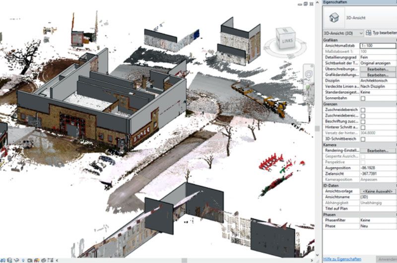 Alte Schmiede, BIM 360, Screenshot aus Maturaprojekt